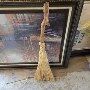 Small Handmade Whisk Broom 31in Long